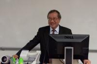 Chris Lau 教授在研討會上發表演說